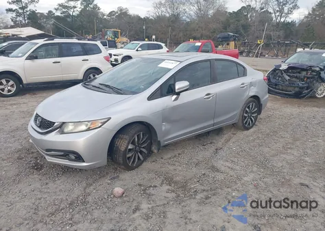 2014 Honda Civic Ex-L из США, поврежденный, VIN 2HGFB2F9XEH502394